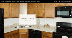 Desktop Screenshot of minnetonkahills-apts.com